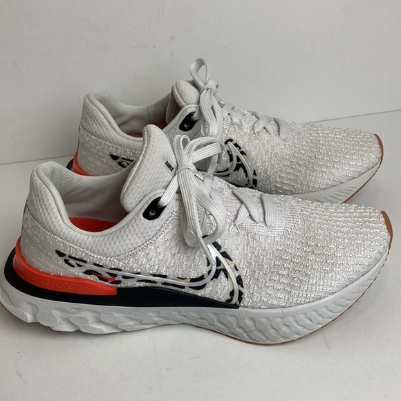Nike React Infinity Run Flyknit 3 'Leopard' Unisex Size 10 EU 42 Running Workout - Picture 3 of 15
